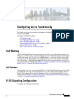 Configuring Voice Functionality: Call Waiting