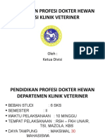 Pembekalan PPDH Klinik