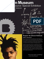 2015 Basquiat Teacher Packet Sm