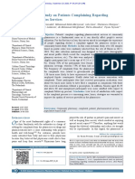 A Population-Based Study On Patients Complaining Regarding Community Pharmacies Services