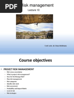 Lecture 10 - ProjectManagement - Risk