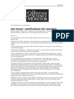 03-10-08 CSM-Job Losses' Ramifications Far-Reaching by Ron S