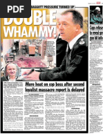Download Sunday World also  Gagged by Northumbria Police Top Cops Gag Newspaper  What the hell have have  Chief Superintendent Chris Thomson  -  Temporary Chief Constable Sue Sim and Northumbria Police got to hide in the Martin McGartland attempted murder case by Martin Marty McGartland -  Agent Carol SN50616601 doc pdf