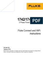 Fluke Connect and Wifi: Instructions