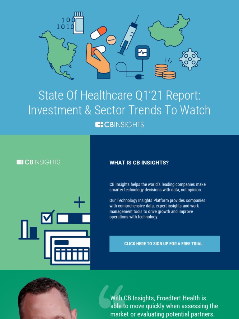 Healthcare Investment Trends Q1'21 | PDF | Health Care | Artificial ...