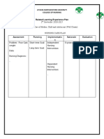 College of Nursing: Assessment Planning Implementatio N Rationale Evaluation