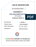 Green Hospital Case Study (Assignment 01) 18AR45