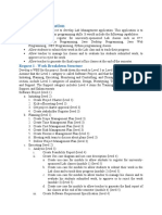 Practical Examination: Request 1 - Work Breakdown Structure