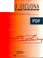 Ernesto Lecuona - Book - Piano Music-190p