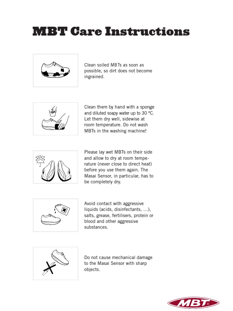 MBT Care and Cleaning Guide | PDF