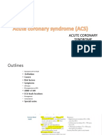 Acute Coronary Syndrome: Bashar Al-Qudah 1738090 Saif Al-Zaqebeh 1738115