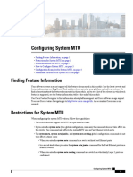 Configuring System MTU