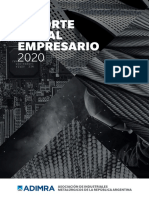 Reporte Social Empresario Adimra Digital 2020