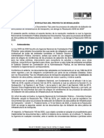 Memoria Justificativa de La Resolucion No. 240 de 2020