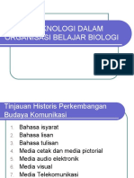 Peran Teknologi Dalam Organisasi Belajar Biologi