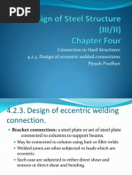 4.2.3 Design of Eccentric Welded Connections (III