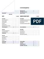 Balance Sheet With Financial Ratios1