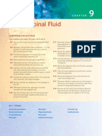 Cerebrospinal Fluid: Learning Objectives