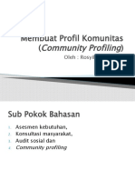 Community Profiling (Pert. 5 Lindayasos)