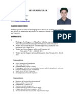 MD - Muhib Bullah: Career Objectives