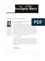 Innovation Watch Newsletter 10.06 - March 12, 2011