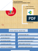 Evaluasi Program Pengendalian Tuberkulosis di Puskesmas Parigi