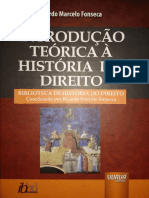 FONSECA, Ricardo Marcelo. Introdução Teórica À História Do Direito
