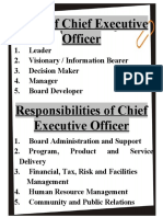 Report - Roles of CEO