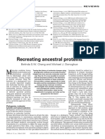 Recreating Ancestral Proteins: Belinda S.W. Chang and Michael J. Donoghue