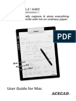 User Guide For Mac: Digitally Capture & Store Everything You Write With Ink On Ordinary Paper
