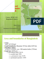 Geographical and Environmental Studies of Bangladesh