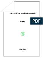 Credit Risk Grading Manual-bangladesh