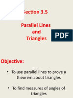 3 - 5 Paralle Lines and Triangles