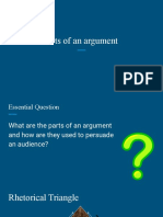 Parts of An Argument
