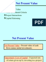 CH 7 - Net Present Value