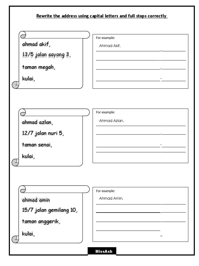Proper Address Formatting Guide | PDF