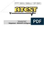 Helpsheet - Network Configuration Lite: Software Utm Ii