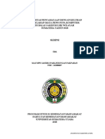 Intensitas Pencahayaan Dengan Keluhan Kelelahan Mata Pengguna Komputer Di Balai Gakkum LHK Wilayah Sumatera Tahun 2018