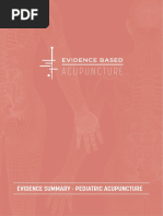 TONICK Pediatric Acupuncture | PDF | Traditional Chinese Medicine