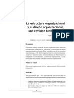 GESTION and SOCIEDAD La Estructura Organ