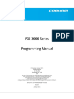 PXI 3000 Series Programming Manual