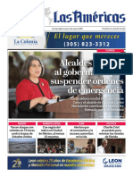 Portada Digital Diario Las Américas