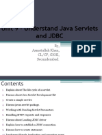 IT Unit 9 - Understand Java Servlets and JDBC-1
