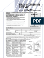 Steam & Condensate Manifold: M4/SM/CM