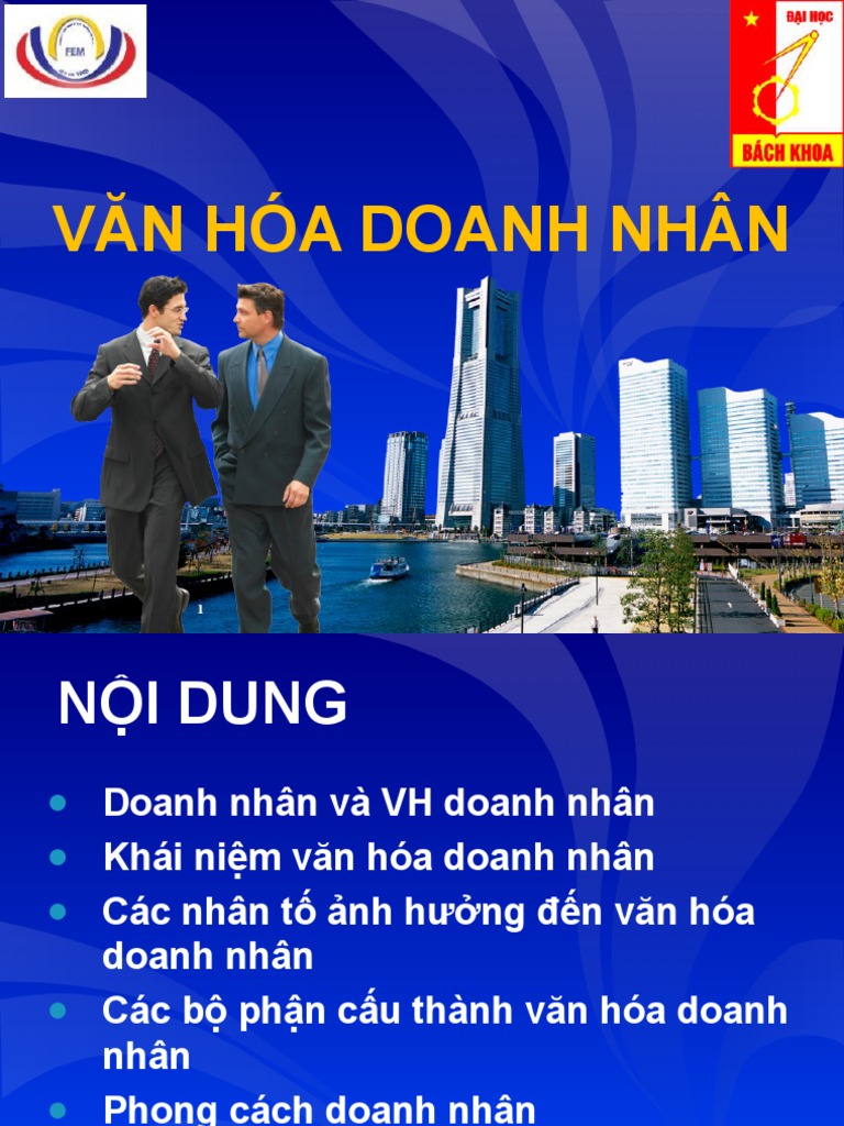 C4 - Van Hoa Doanh Nhan | PDF