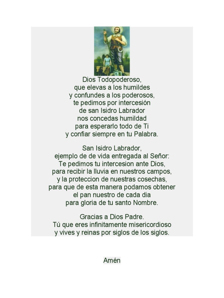 Oración a Dios Todopoderoso PDF