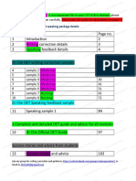 OET Preparation Guide and Sample Corrections by DR Che