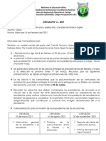 CIRCULAR # 3 Comite Técnico A.