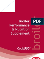 Cobb 500 Broiler Performance & Nutrition Supplement