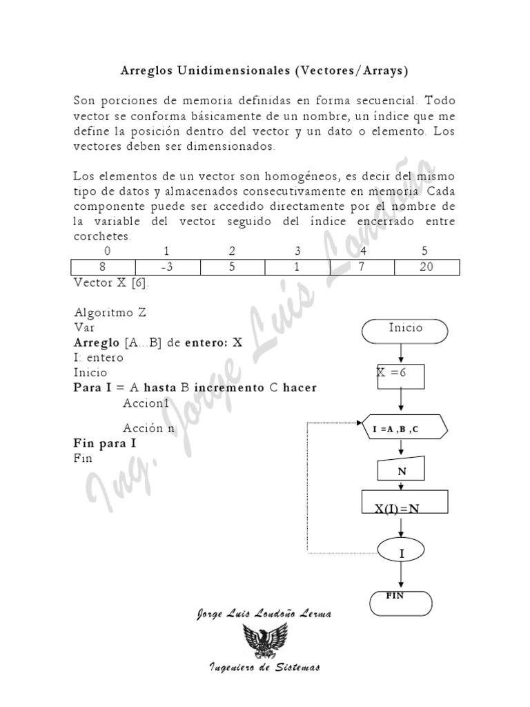 Introducción a Vectores en Programación | PDF
